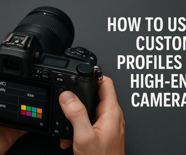 How to Use Custom Profiles in High-End Cameras